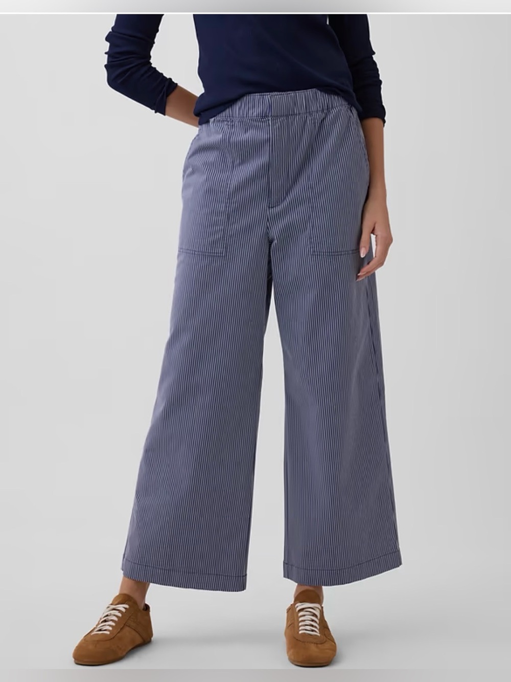 GAP Women’s High Rise Easy Wide-Leg Khakis size XS